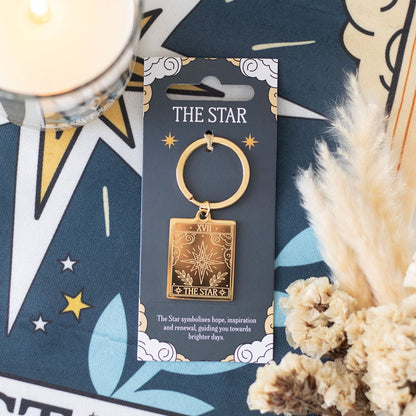 The Star Tarot Keyring - Crystal Nest