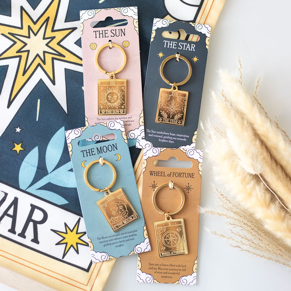 The Star Tarot Keyring - Crystal Nest