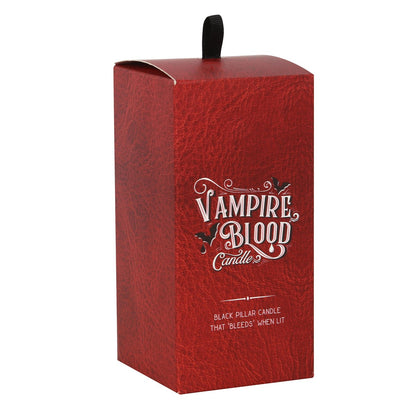 Vampire Blood Pillar Candle | Bleeding Wax Effect | Large - Crystal Nest