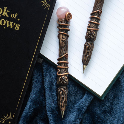 Rose Quartz Romance Wand Pen