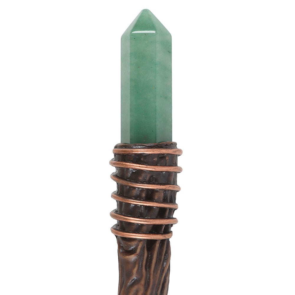 Abundance Green Aventurine Crystal Wand