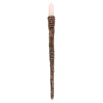 Romance Rose Quartz Crystal Wand - Crystal Nest