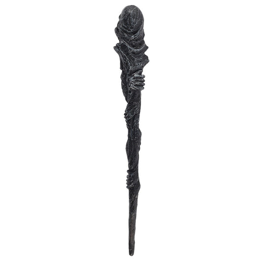 Dark Grim Reaper Spellcasting Wand - Crystal Nest