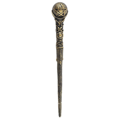 Bronze Pentagram Wand