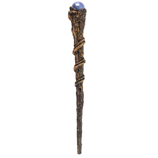 Branch Wand with Purple Sphere - Crystal Nest
