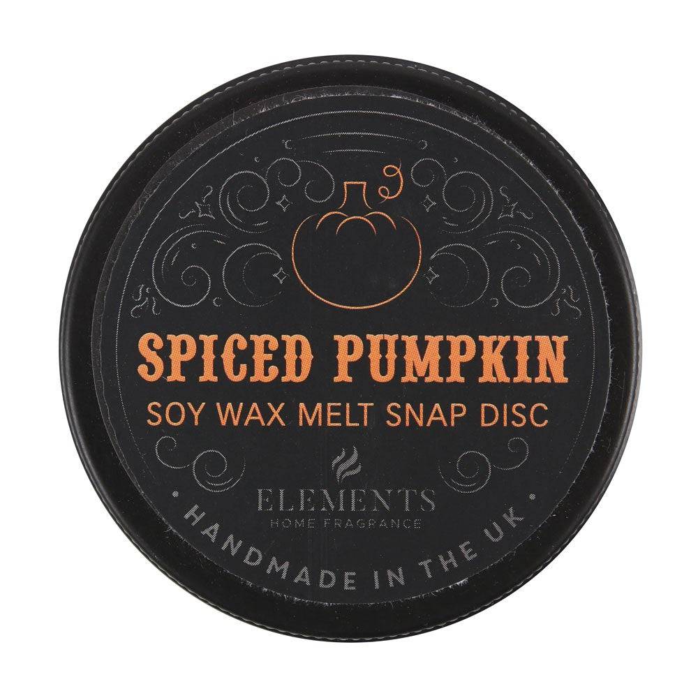 Spiced Pumpkin Soy Wax Melt Snap Disc - Crystal Nest