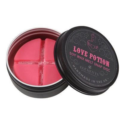 Love Potion Soy Wax Melt Snap Disc - Crystal Nest