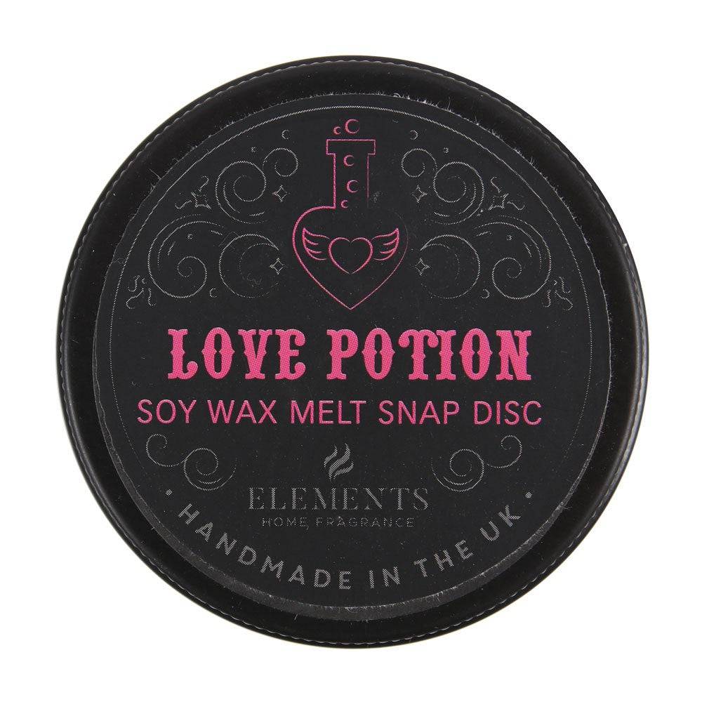 Love Potion Soy Wax Melt Snap Disc - Crystal Nest