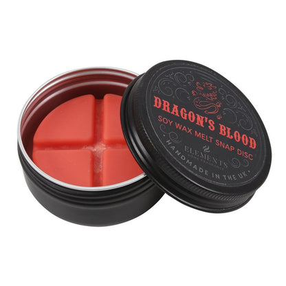 Dragon's Blood Soy Wax Melt Snap Disc - Crystal Nest