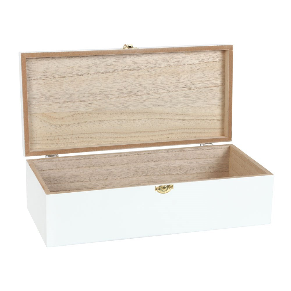 White Angel Wing Memory and Keepsake Box