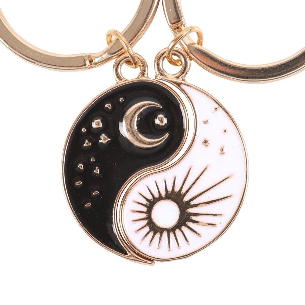 Yin Yang Best Friend Keyring Set