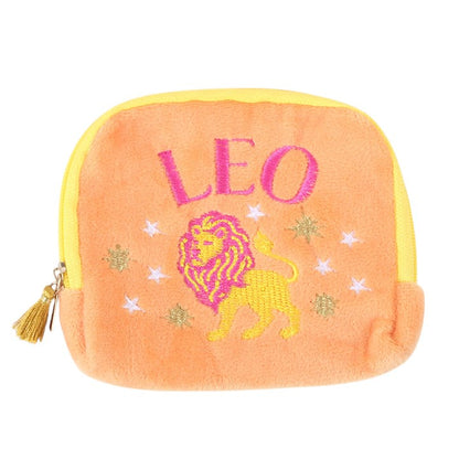 Zodiac Crystal Pouch | Velvet Star Sign Crystal Bag - Crystal Nest