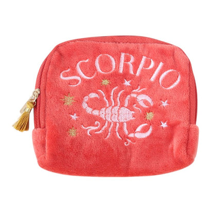 Zodiac Crystal Pouch | Velvet Star Sign Crystal Bag - Crystal Nest