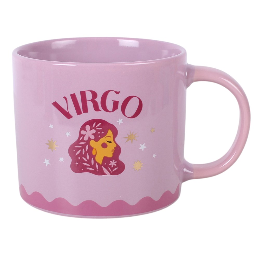 Zodiac Ceramic Mug | Astrology Birthday Gift | Choose Your Star Sign - Crystal Nest