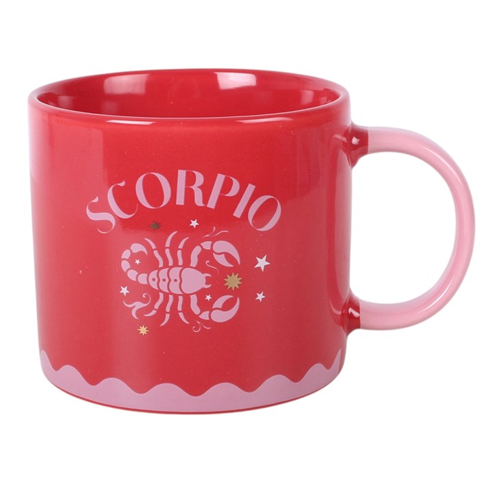 Zodiac Ceramic Mug | Astrology Birthday Gift | Choose Your Star Sign - Crystal Nest