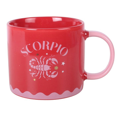 Zodiac Ceramic Mug | Astrology Birthday Gift | Choose Your Star Sign - Crystal Nest