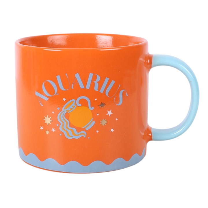 Zodiac Ceramic Mug | Astrology Birthday Gift | Choose Your Star Sign - Crystal Nest