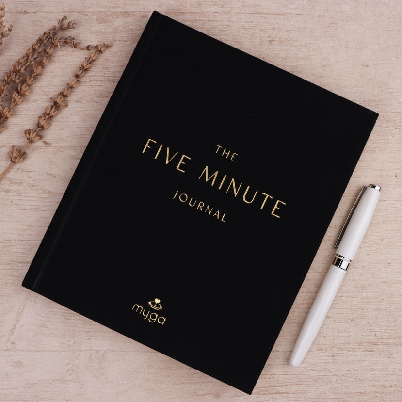 The Five Minute Journal | Daily Gratitude & Mindful Reflection Journal - Crystal Nest