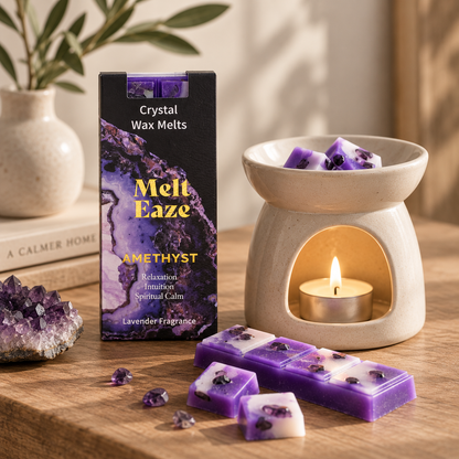 Lavender & Amethyst Crystal Wax Melts