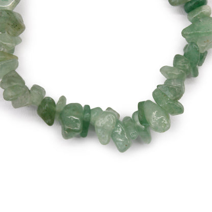 Green Aventurine Crystal Chip Bracelet - Crystal Nest