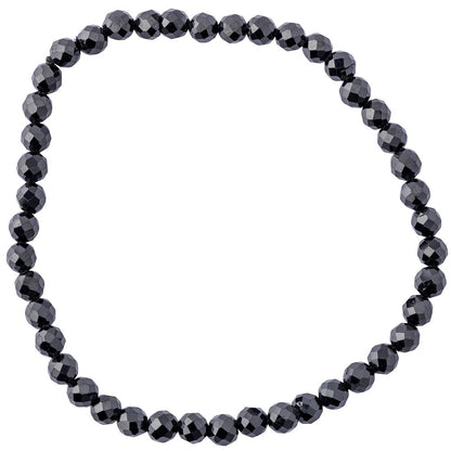 Feel Protected | Black Tourmaline Energy Bracelet (4mm) - Crystal Nest
