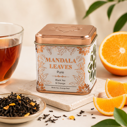 Black Tea & Orange Loose Leaf Tea (50g Tin)