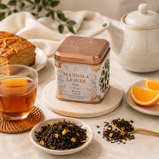 Black Tea & Orange Loose Leaf Tea (50g Tin)