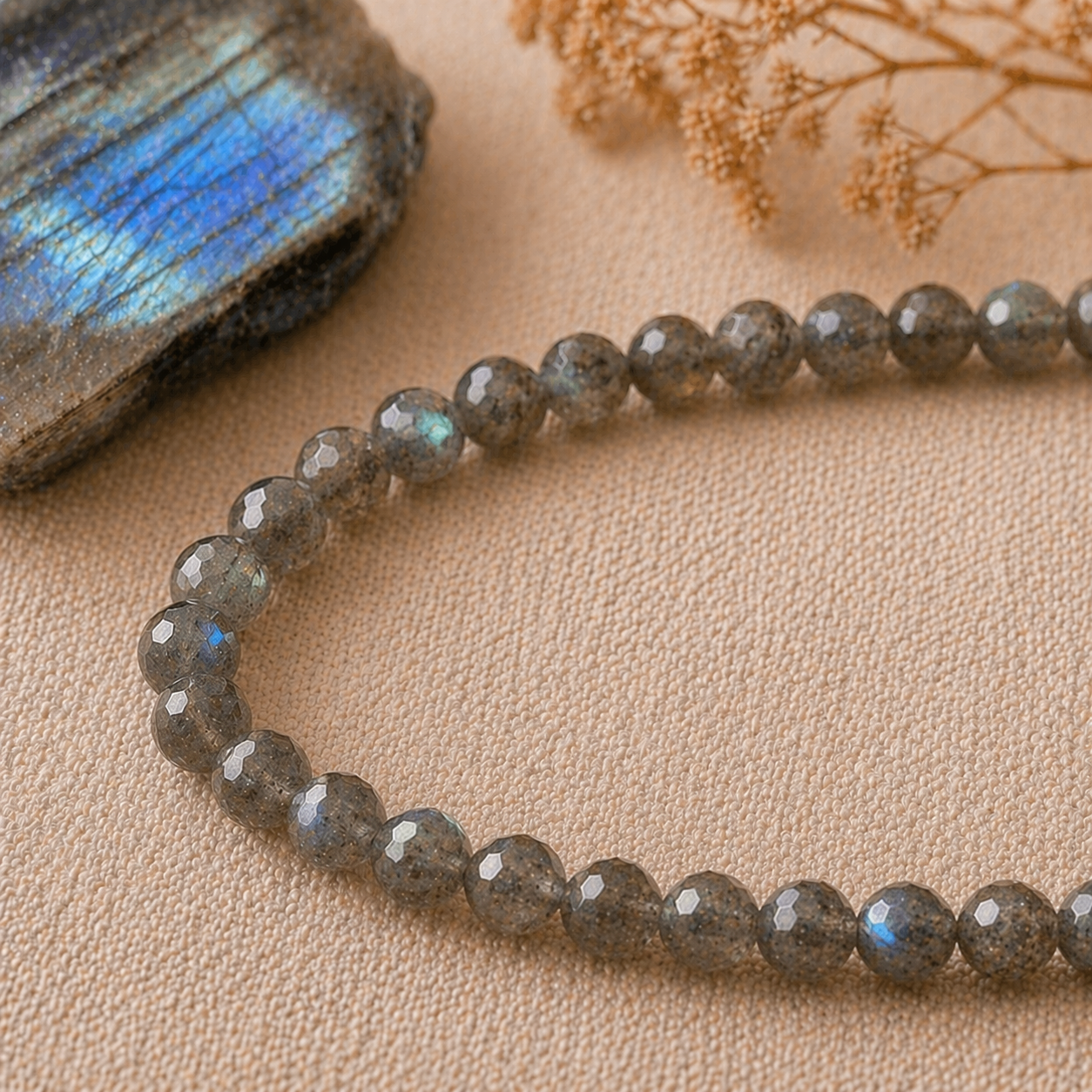 Awaken Your Intuition | Labradorite Energy Bracelet - Crystal Nest