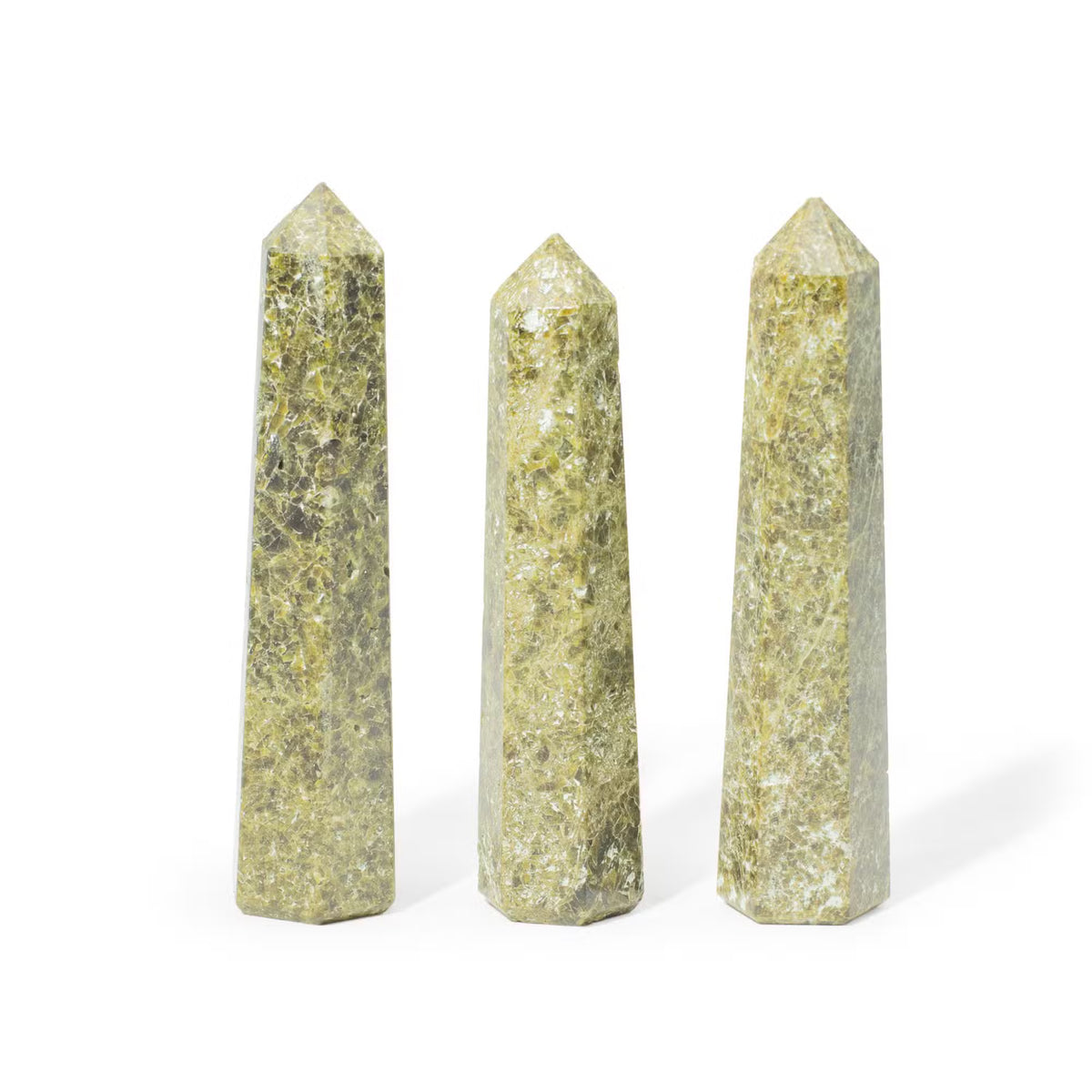 Epidote Crystal Tower Point | 11cm - Crystal Nest