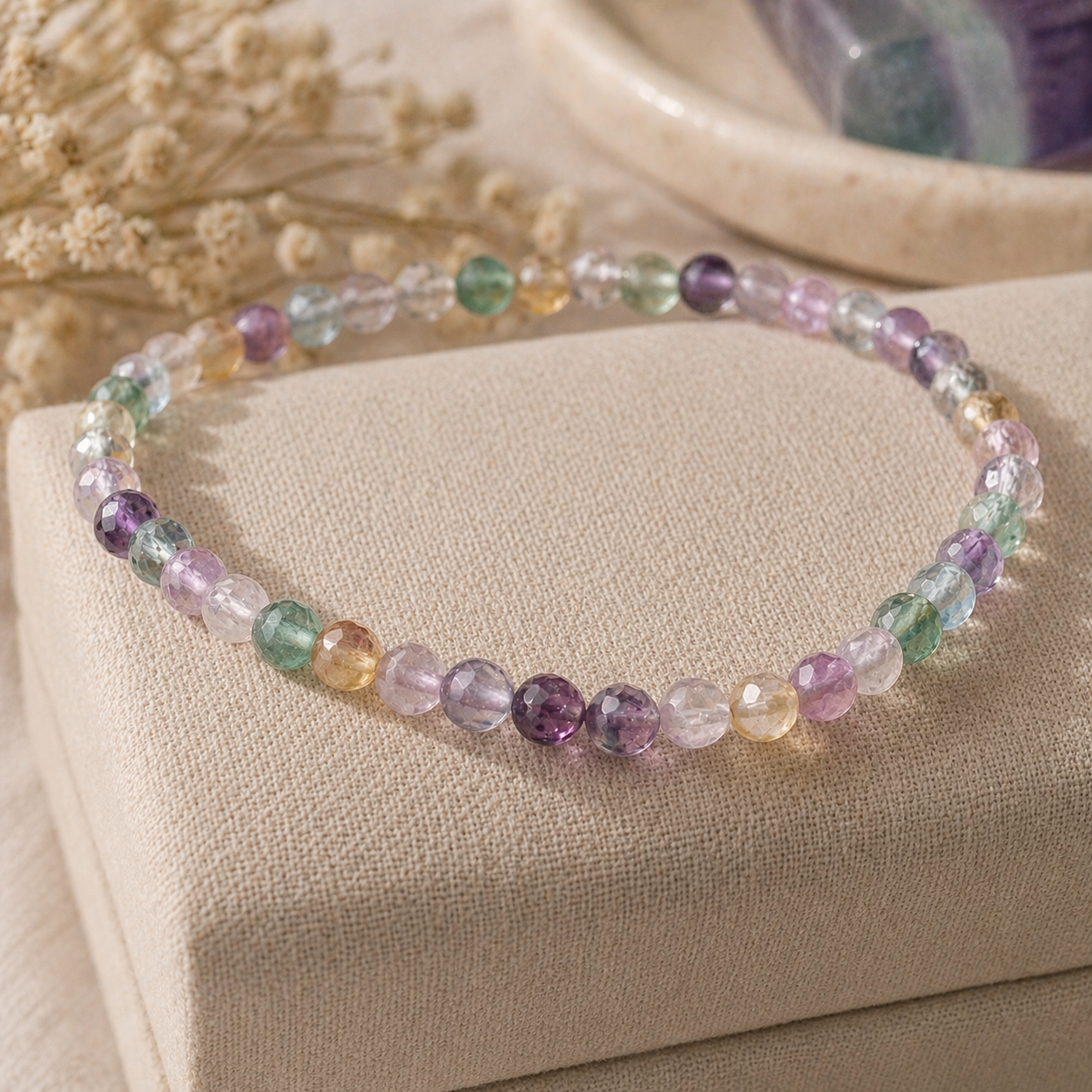 Clear Your Mind | Fluorite Energy Bracelet (4mm)
