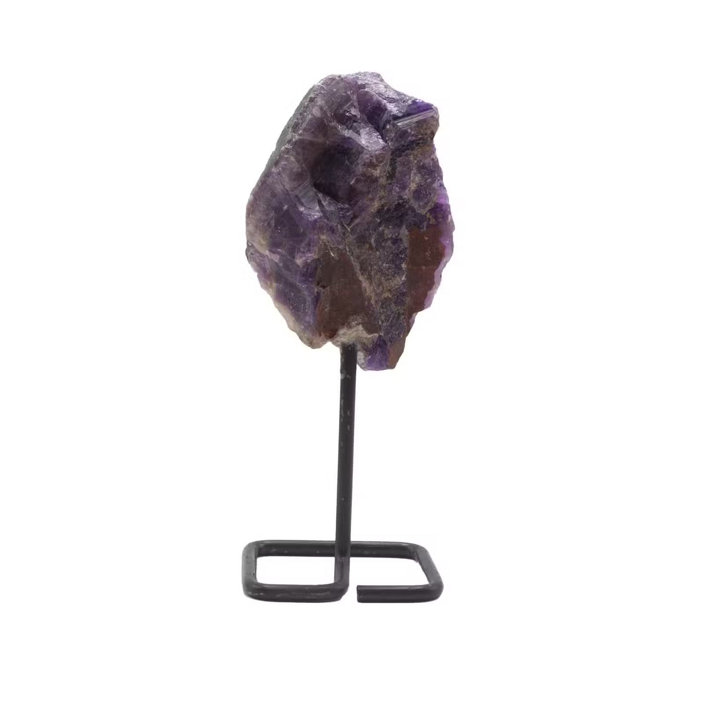 Amethyst Crystal on Metal Stand