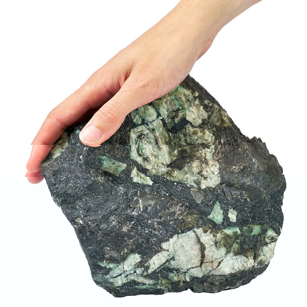 Large Rough Emerald in Matrix | 3.8-4.2kg