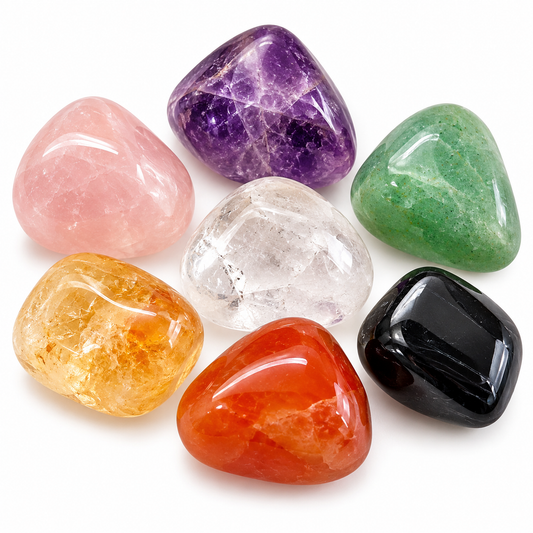 The Essential Crystal Set | 7 Tumblestones - Crystal Nest