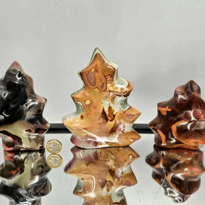 Polychrome Jasper Flame | Balance & Vitality | 750–950g - Crystal Nest