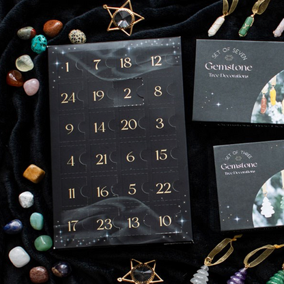 24 Day Crystal Tumblestone Advent Calendar