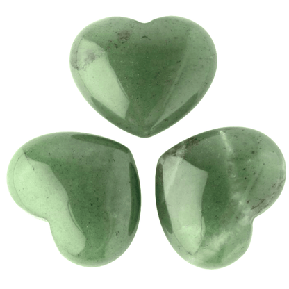 Green Aventurine Mini Crystal Heart - Crystal Nest