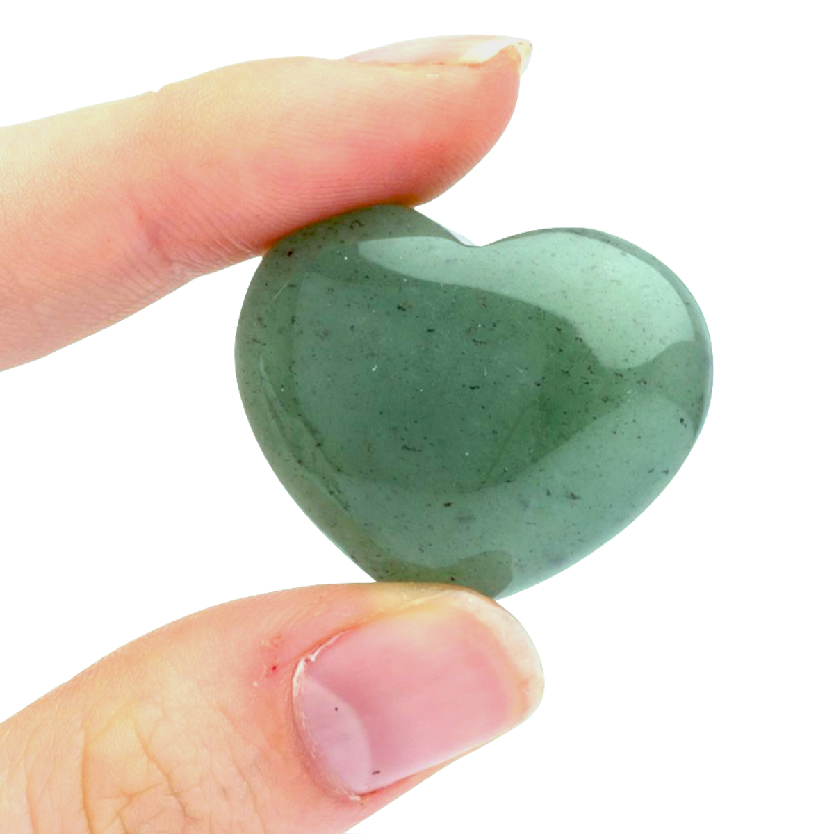 Green Aventurine Mini Crystal Heart