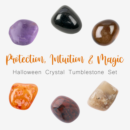 Halloween Crystal Set | Protection, Intuition & Magic - Crystal Nest