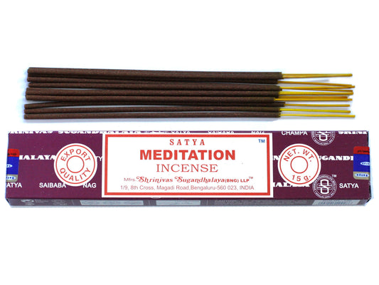 Satya Meditation Incense - Crystal Nest