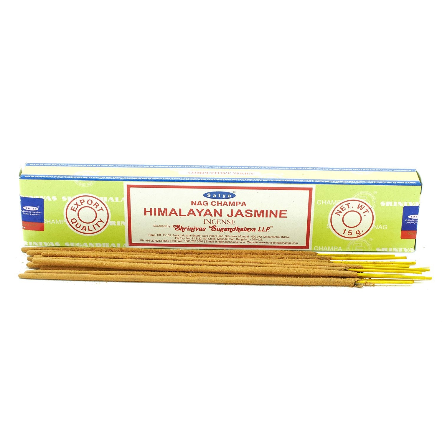 Satya Himalayan Jasmine Incense - Crystal Nest