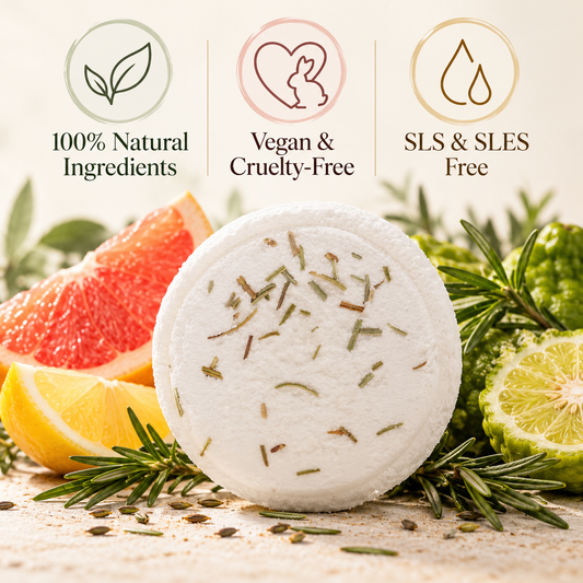 Mood Boost Shower Steamers | Uplifting Aromatherapy | Set of 4