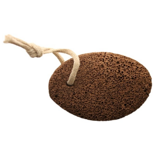 Soothe & Smooth Natural Volcanic Pumice | Oval Lava Stone for Feet, Hands & Body - Crystal Nest