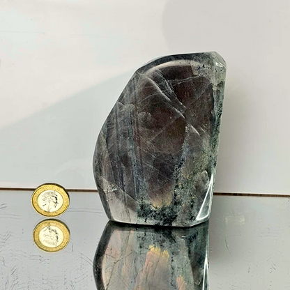 Purple Labradorite Crystal Freeform | 600–700g - Crystal Nest