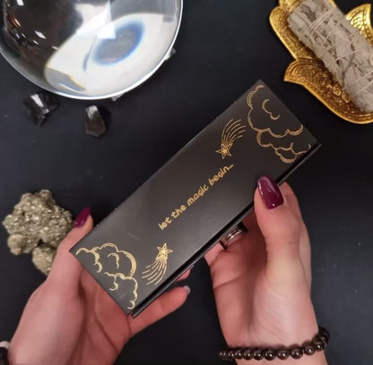 Let the Magic Begin Tarot Deck | Luxurious Foil Deck & Guidebook in Gift Box