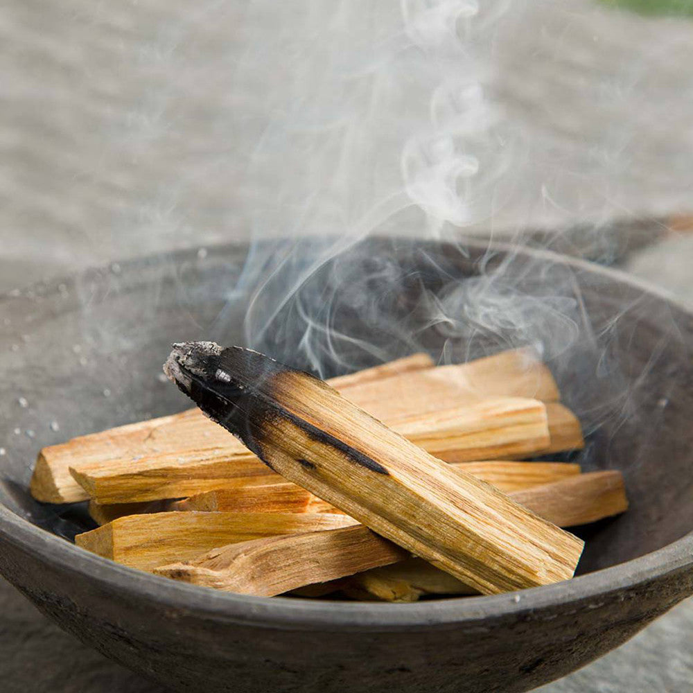 Green Tree Palo Santo Sticks (3-4 Sticks) - Crystal Nest