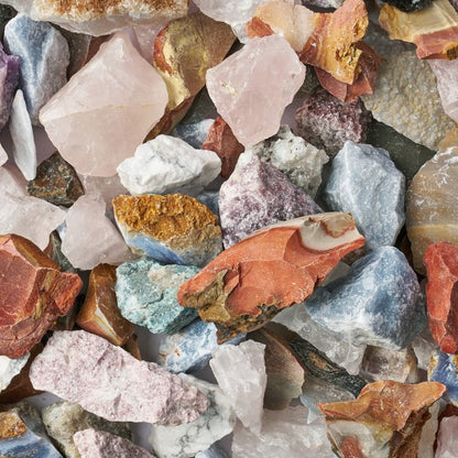 Raw Crystal Discovery Mix | Assorted Rough Crystals