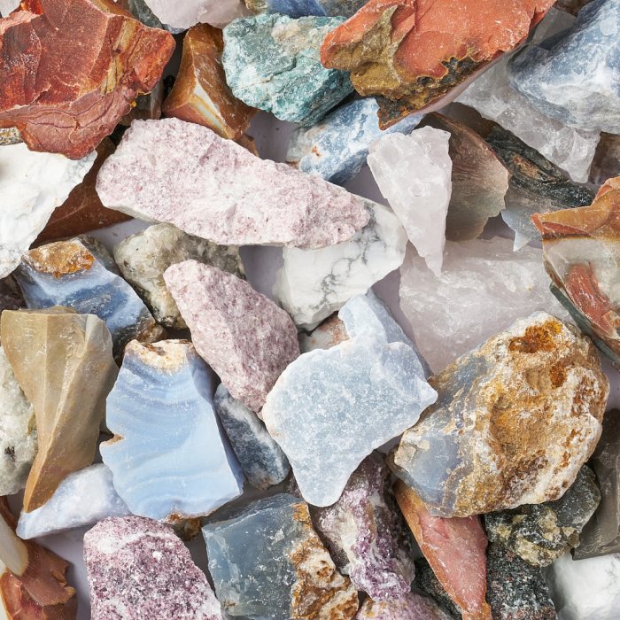 Raw Crystal Discovery Mix | Assorted Rough Crystals