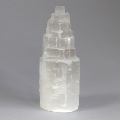 Selenite Tower 10cm - Crystal Nest