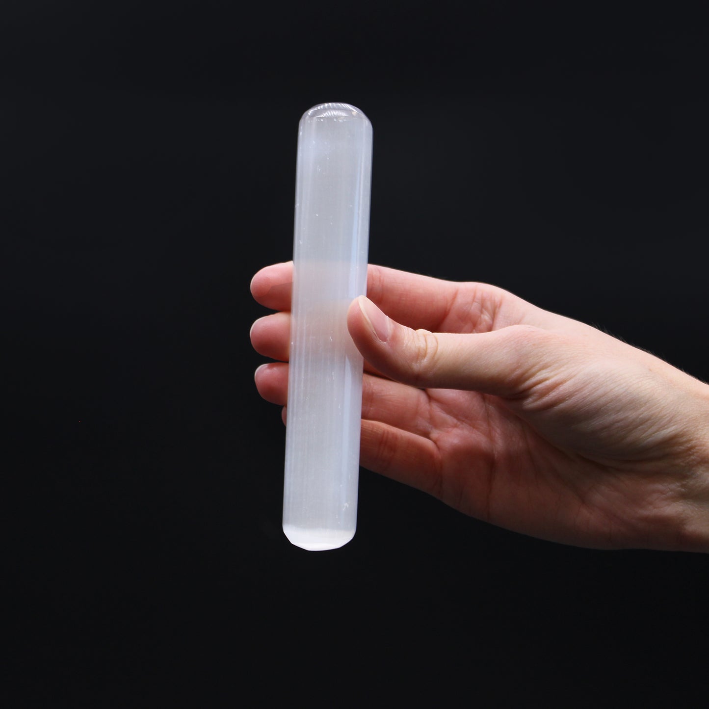 Rounded Selenite Wand