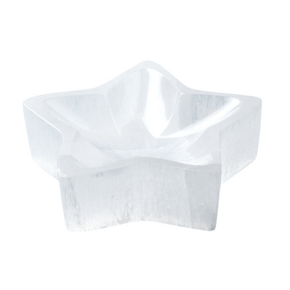 Star Selenite Charging Bowl - Crystal Nest